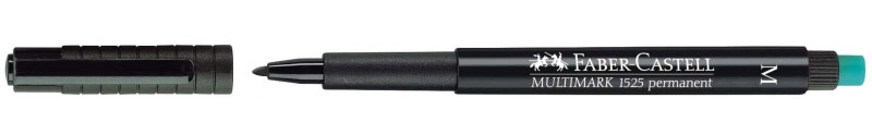 Faber-Castell Permanent Asetat Kalemi M Uç Siyah – 1 Adet
