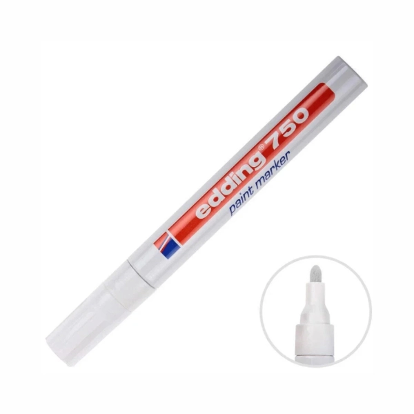 Edding 750 Boya Dekor Marker Kalem Beyaz