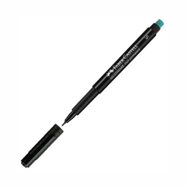 Faber Castell 1525 Permanent Asetat Kalem Siyah M Uç