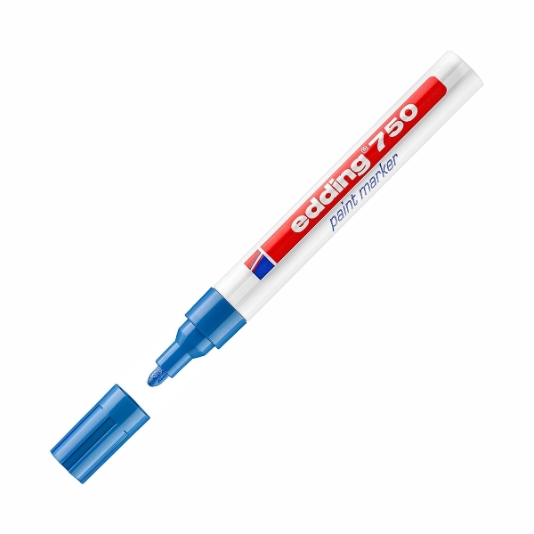 Edding 750 Boya Dekor Marker Kalem Mavi