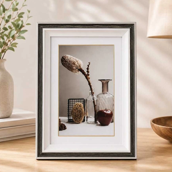 Ahşap Dekoratif Fotoğraf Çerçevesi