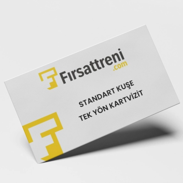 Standart Kuşe Tek Yön Kartvizit
