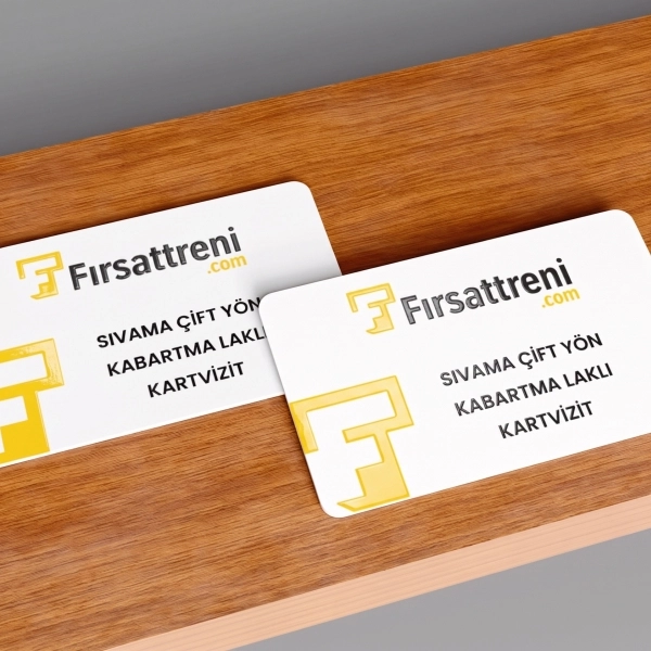 Sıvama Bristol Çift Yön Kartvizit