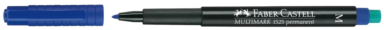 Faber-Castell Permanent Asetat Kalemi M Mavi