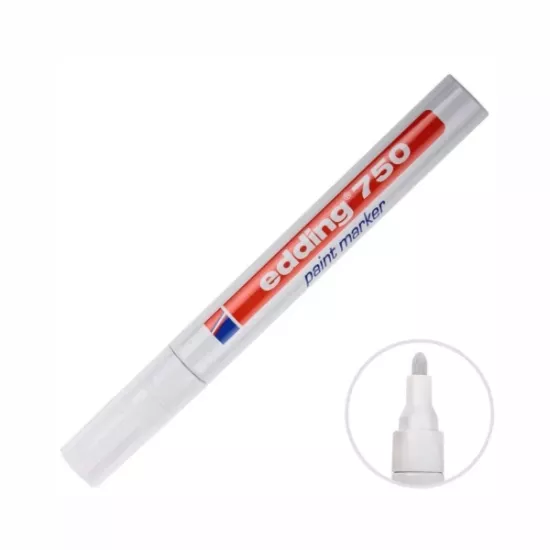 Edding 750 Boya Dekor Marker Kalem Beyaz